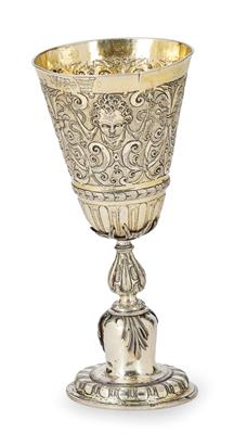 A Goblet from Nuremberg, - Silver and Russian Silver