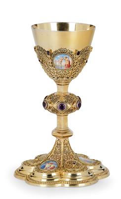 A Chalice from Paris, - Silver and Russian Silver
