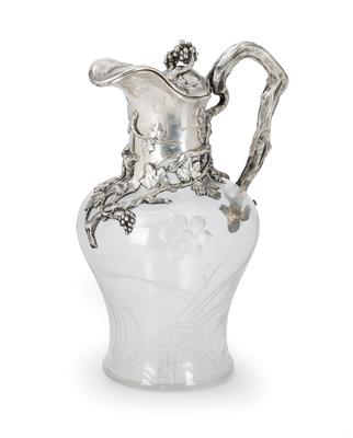 A Wine Jug from Paris, - Stříbro a ruské stříbro