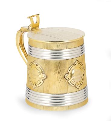 A Tankard by Sasikov, from Moscow, - Argenti e Argenti russo