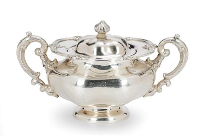 A Sugar Bowl from Saint Petersburg, - Stříbro a ruské stříbro