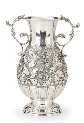 Vase, - Silber und Russisches Silber