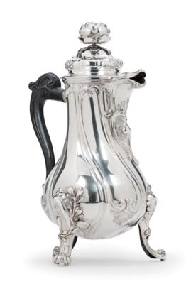 A Coffee Pot from Brussels, - Stříbro