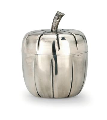 A Pumpkin-Shaped Ice Cube Container by Buccellati, - Argenti
