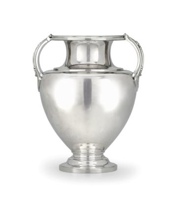 A Large Vase by Buccellati, - Silver