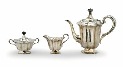 An Art Deco Coffee Service from Germany, - Silver