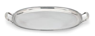 A Tray from Germany, - Silver