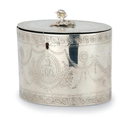 A George III Sugar Bowl from London, - Stříbro