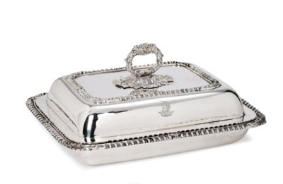 Londoner Georg IV. - Deckelterrine, - Silber