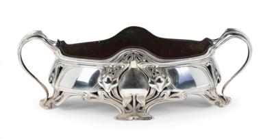 A Pair of Art Nouveau Jardinières from Germany, - Silver
