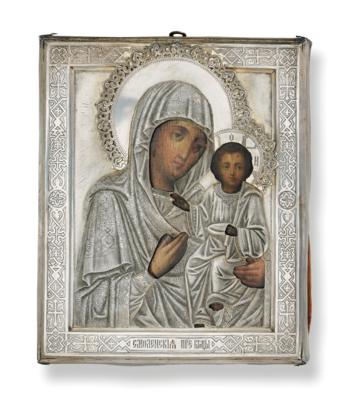 An Icon from Saint Petersburg, - Silver
