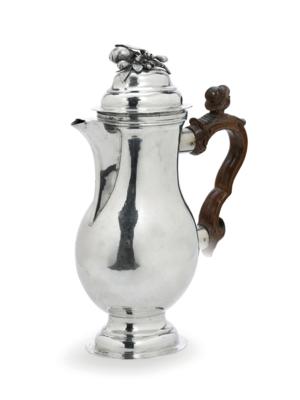 A Coffee Pot from Hungary, - Silver