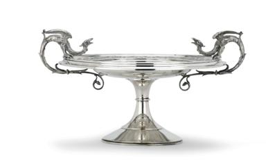 A Centrepiece Bowl from Vienna, - Silver