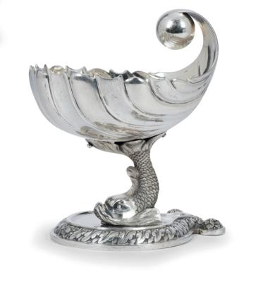 A Biedermeier Centrepiece Bowl from Vienna, - Silver