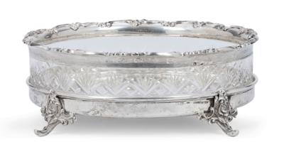 A Bowl with Support from Vienna, - Silver