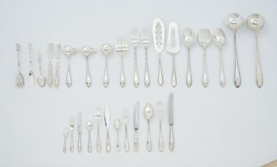 A Cutlery Set for 18 Persons from Vienna, - Stříbro