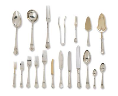 Alexander Sturm - Cutlery Set from Vienna, - Stříbro