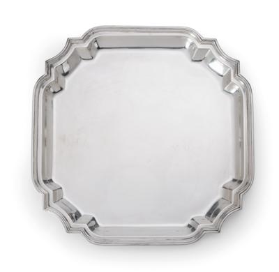 A Tray from Italy, - Silver