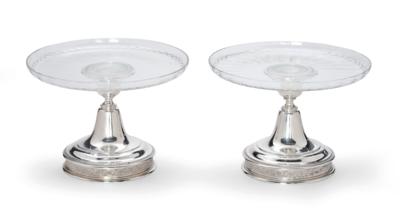 J. C. Klinkosch - Pair of Centrepieces, from Vienna, - Silver