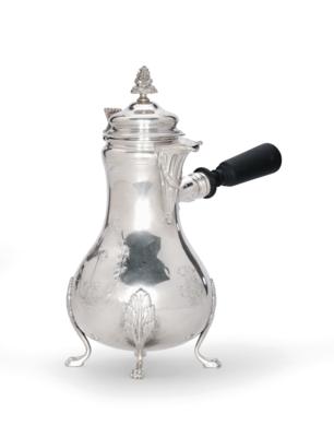 A Coffee Pot from Paris, - Stříbro