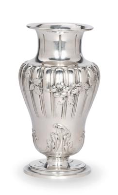 Pariser Vase, - Silber