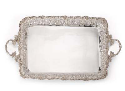 A Tray, - Silver