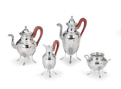 A Tea and Coffee Service, - Silver