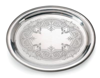 A Tray from Vienna, - Silver
