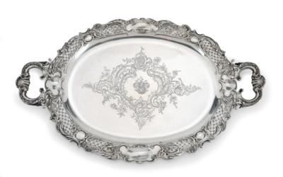 A Tray from Vienna, - Silver