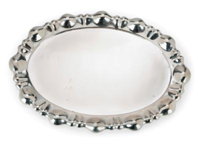 A Budapest Tray, - Silver