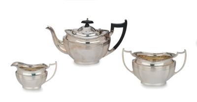 A Chester Tea Set, - Stříbro