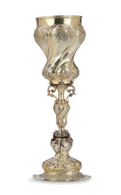 A German Historicist Goblet, - Silver