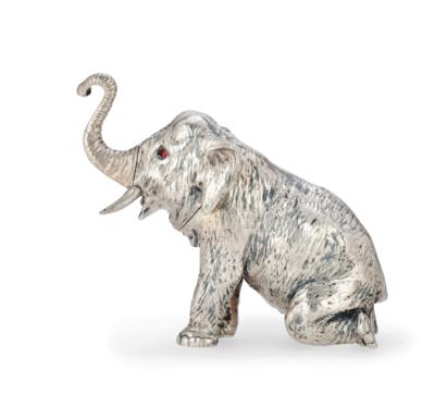 An Elephant, - Stříbro