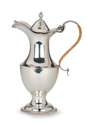 A London George III Jug, - Silver