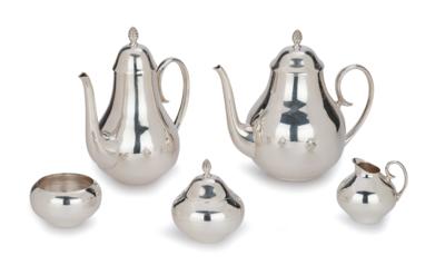 A Mexican Tea and Coffee Service, - Silver