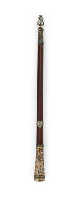 A Viennese Baton with Star of David, - Argenti