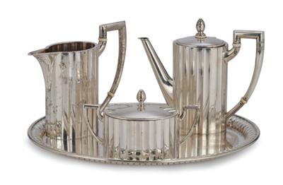 A Viennese Coffee Service, - Silver