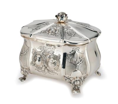 A Viennese Sugar Bowl, - Stříbro