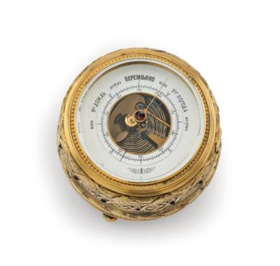 A Muscovite Barometer by Bolin, - Argenti
