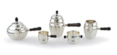 A Tea and Coffee Service by Georg Jensen, - Argenti