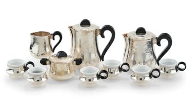 An Italian Coffee Service, - Silver