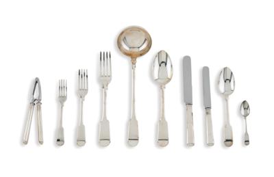 An Italian Cutlery Set for 12 Persons, - Argenti