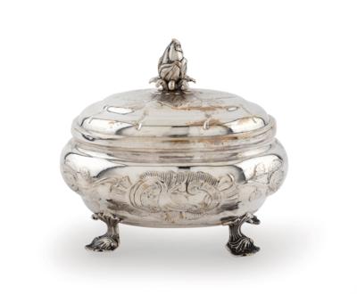 A Mecklenburg Sugar Bowl, - Argenti