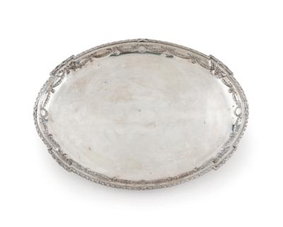 A Viennese Tray, - Stříbro