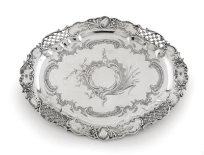 A Viennese Tray, - Stříbro