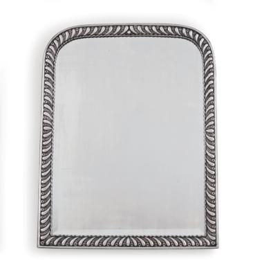 A Viennese Standing Mirror, - Silver