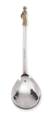 A Zurich Apostle Spoon, - Stříbro