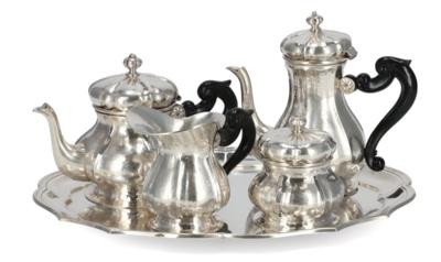 An Italian Tea and Coffee Service, - Silver