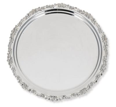 A Viennese Tray by J. C. Klinkosch, - Silver