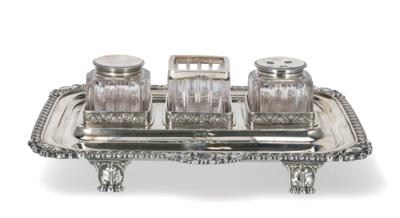 A London George III Writing Set, - Argenti